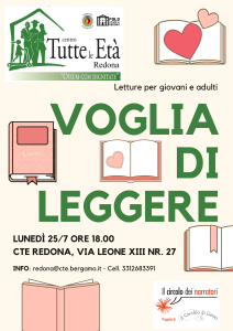VOGLIA DI LEGGERE