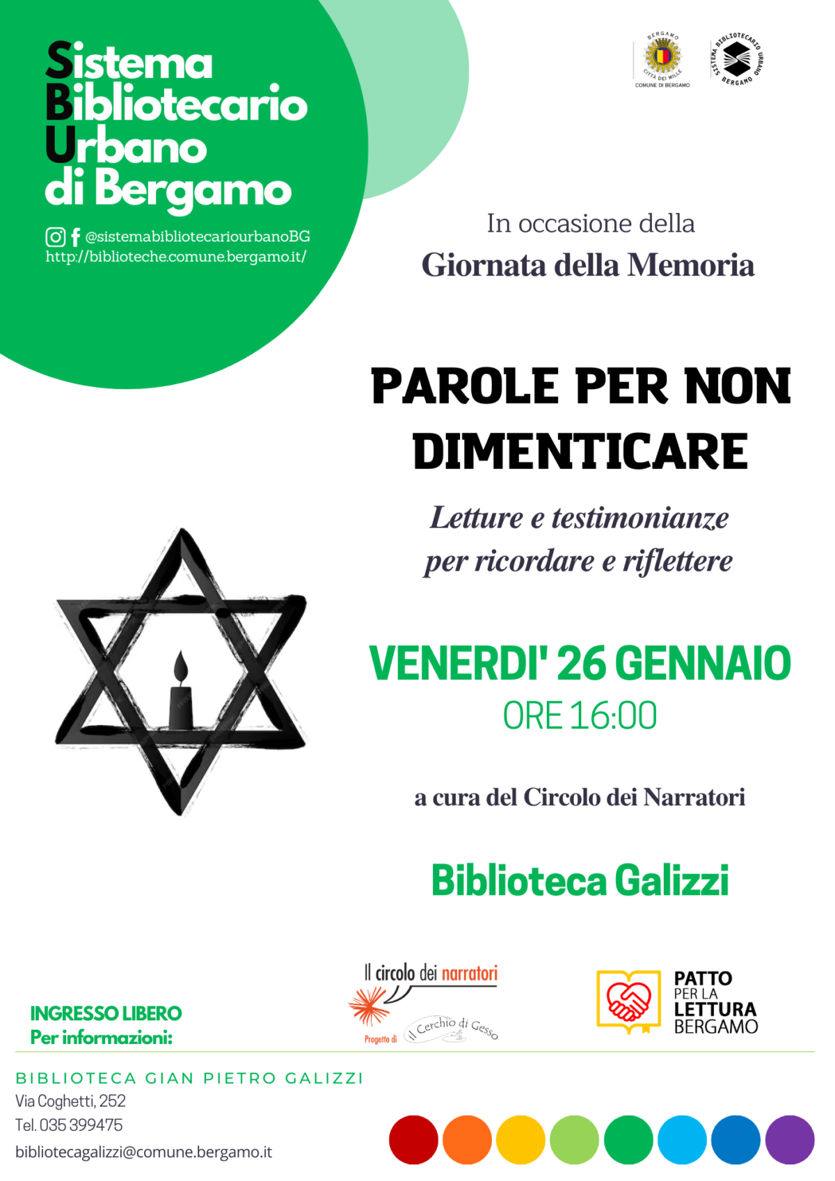 Parole per non dimenticare