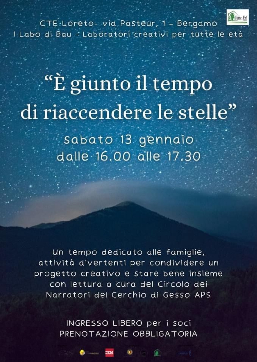 È giunto il tempo di riaccendere le stelle