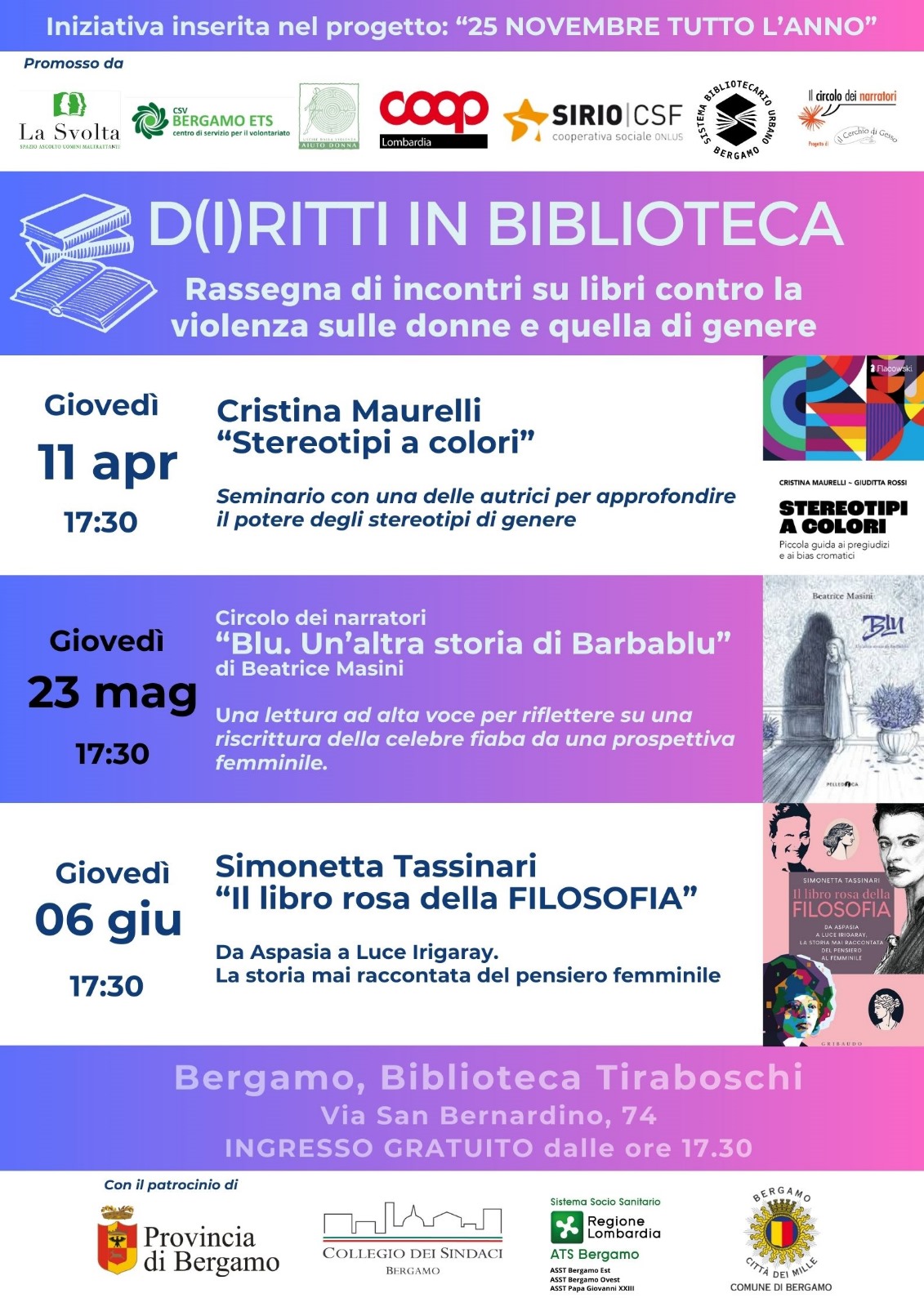 D(I)RITTI IN BIBLIOTECA