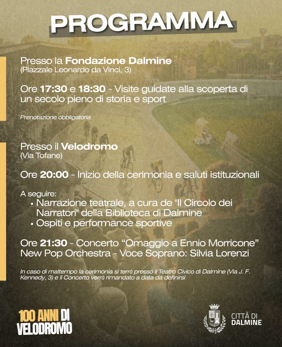 100 anni di velodromo